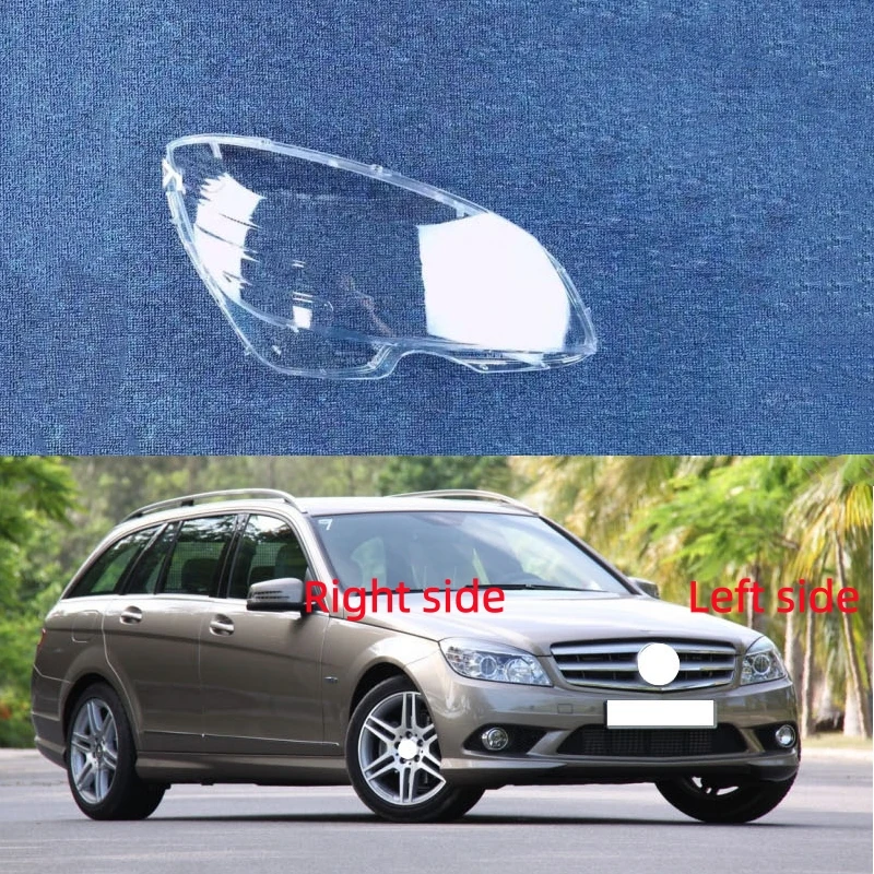 

For Mercedes-Benz C-Class W204 2007 2008 2009 2010 Car Headlight Shell Headlamp Cover Replace Lamp Shade Headlamp Lens Glass