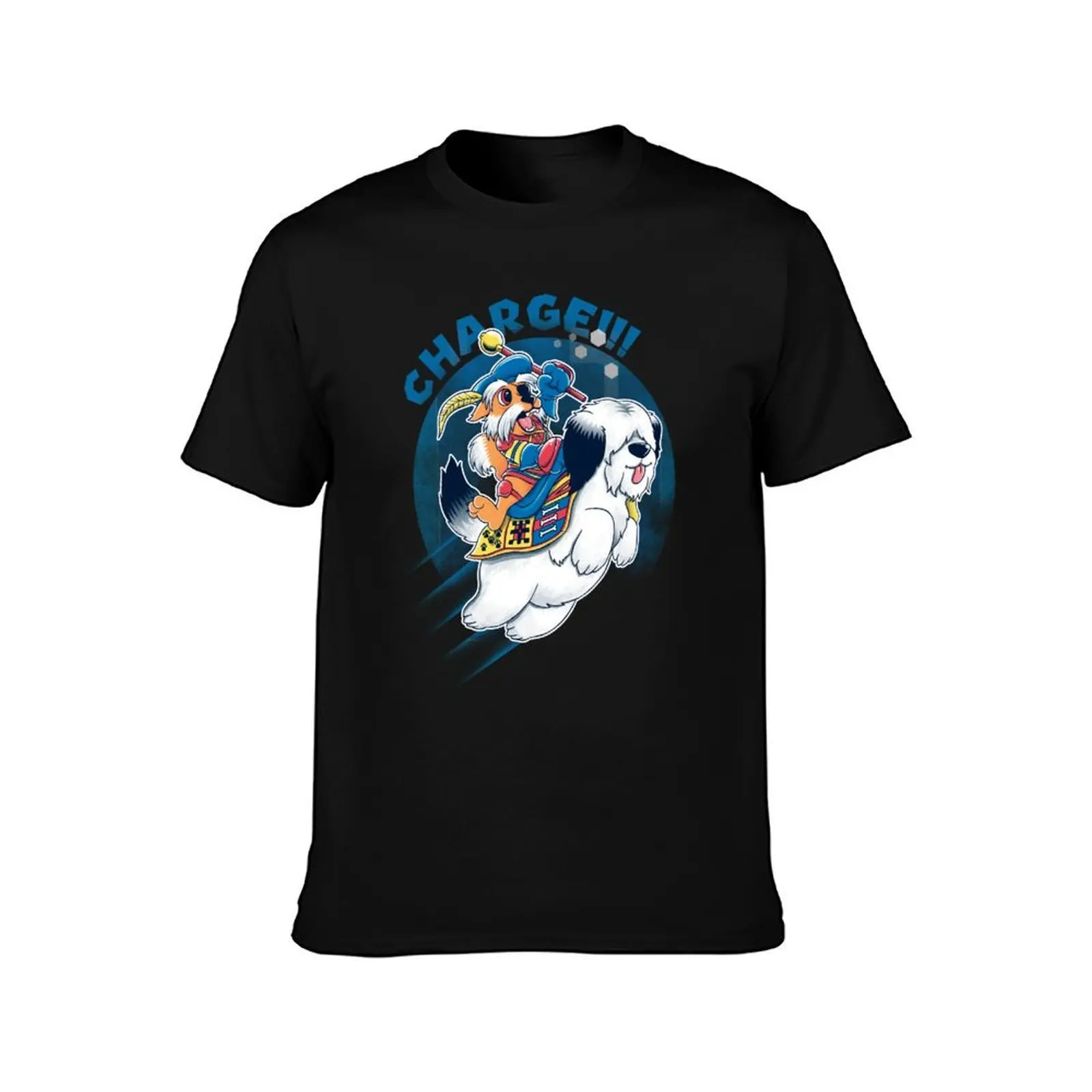 Charge!!! T-Shirt Basic Plain Tee for Spring and Summer T-Shirt