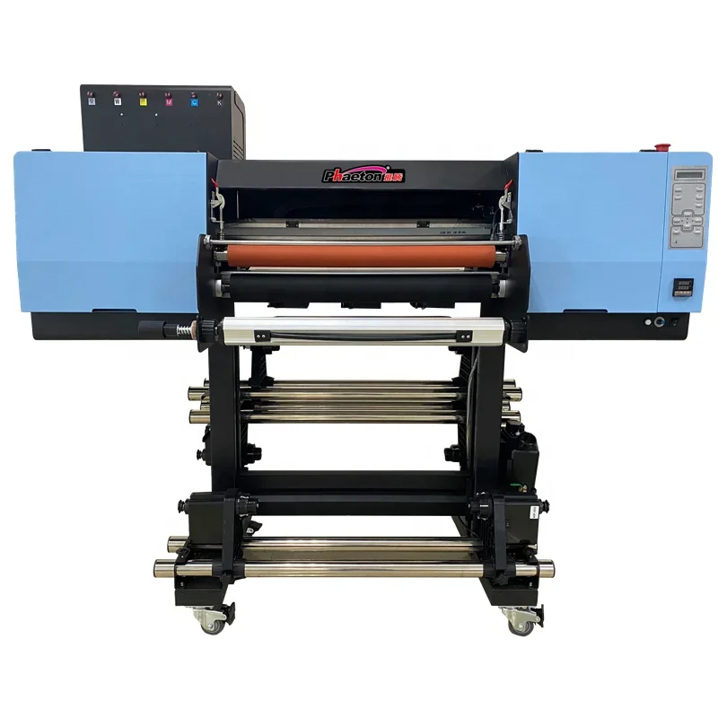 Galaxy Phaeton UV DTF Printer 3D Inkjet Small UV Printer Epson Head Printing Machine For Crystal Label 80cm roll to roll uv