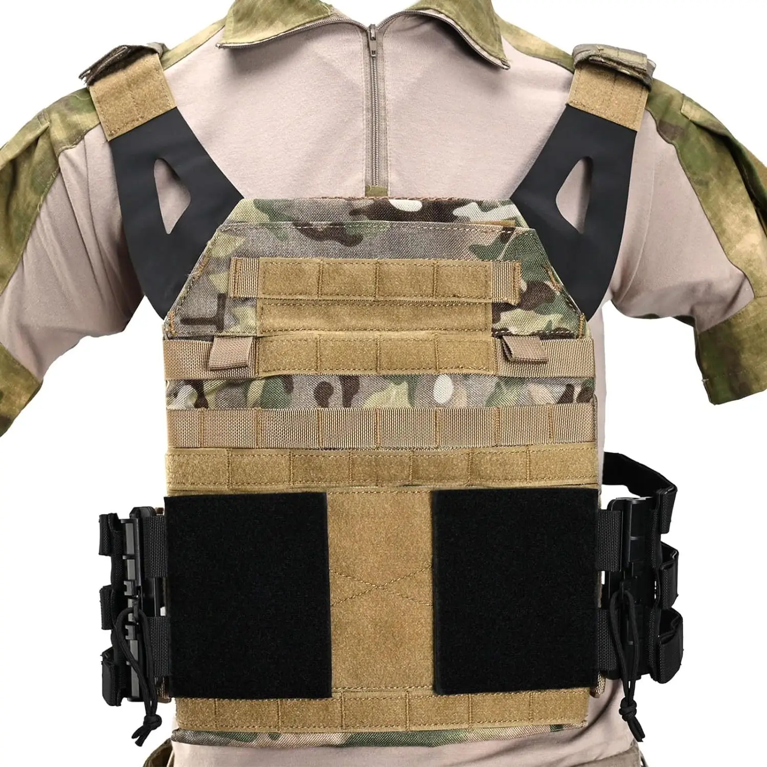 Tactical MOLLE Vest Quick Release Buckle Set Fast Fit Molle Side Belt Cummerbund Straps for JPC CPC NCP XPC 420 Vest