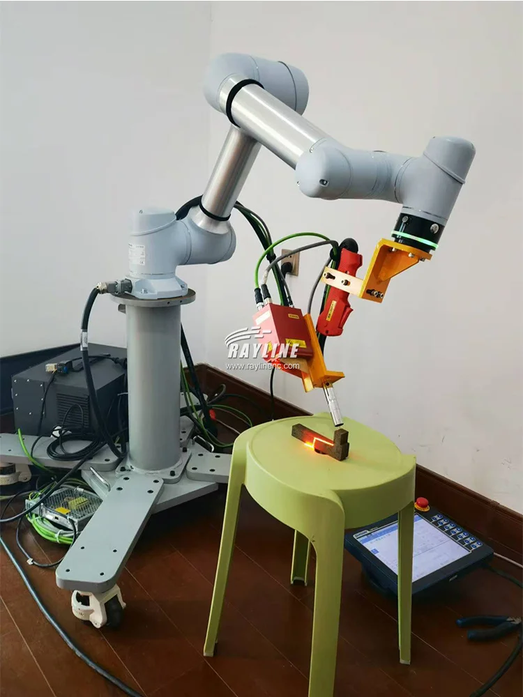 6 axis welding robot Mig tracking six axis robotic arm fiber laser welding machine