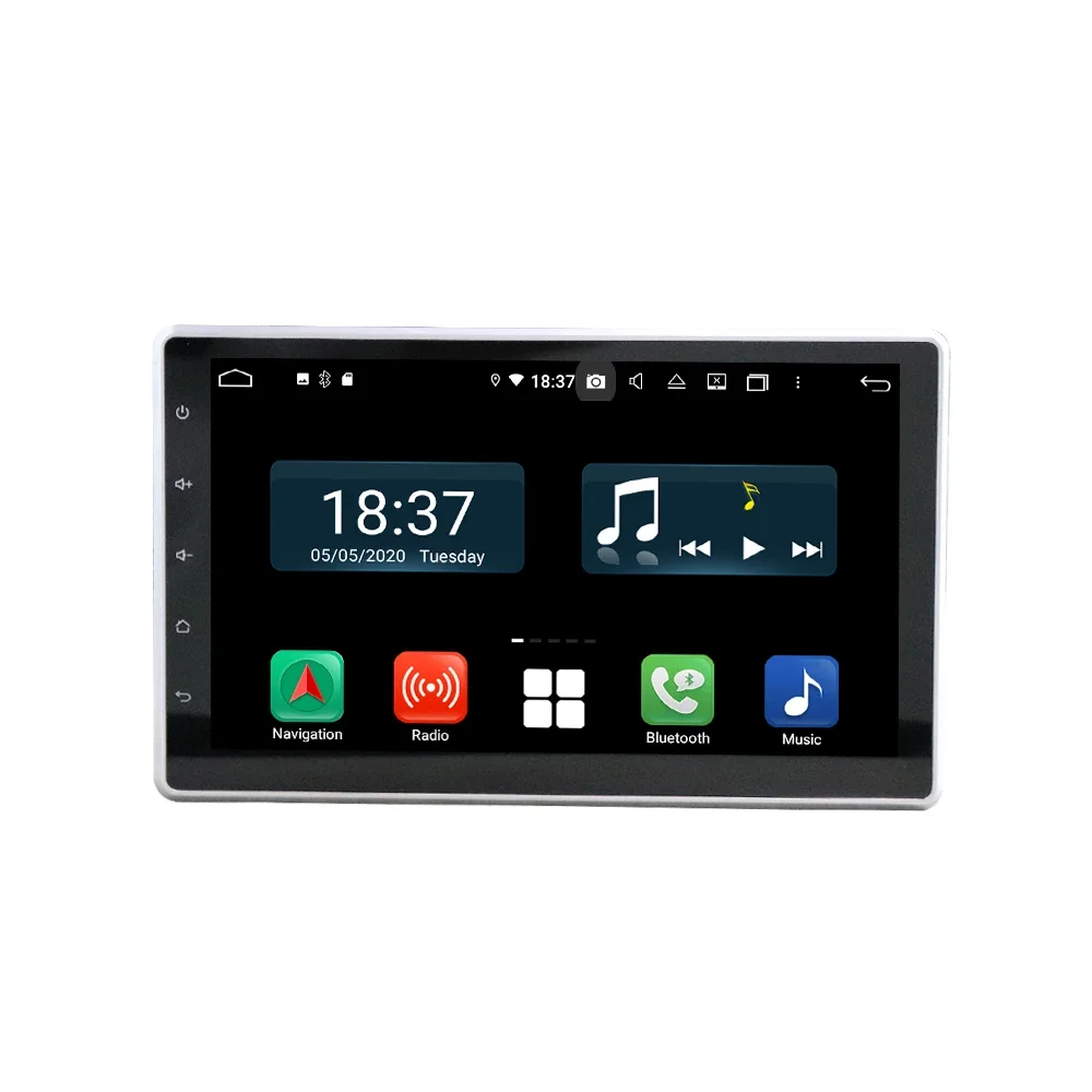 New Arrival KD-2020 PX5 PX6 64GB Single Din android car audio video for universal car dvd player touch screen car radio