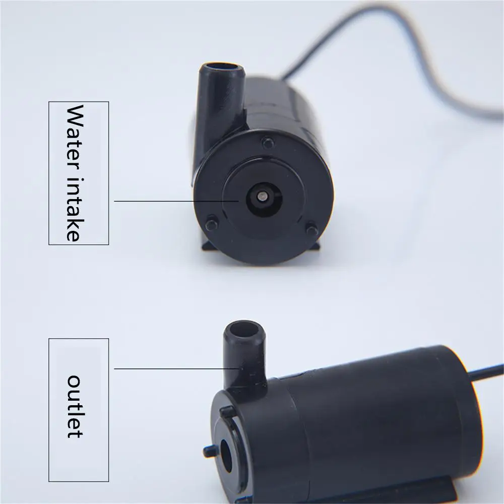 1~7PCS 5V Low Voltage Small Water Pump Micro Mini Submersible Pump Ultra Quiet Usb Hydroponic Vegetable Planting Craft Fountain