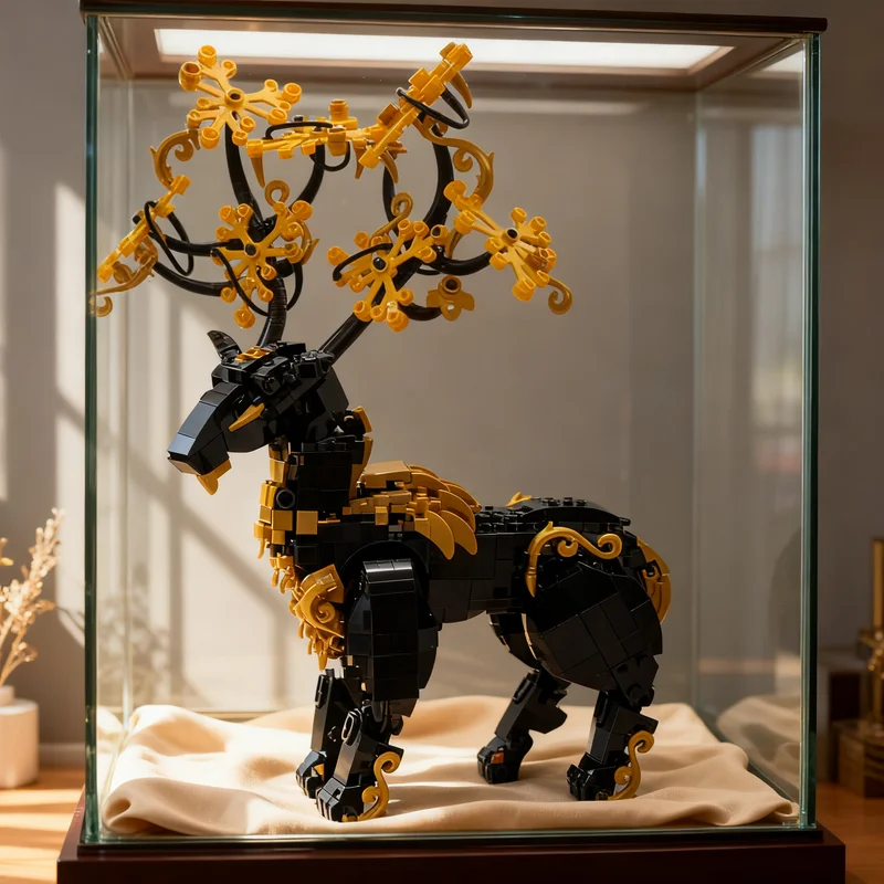 433pcs MOC Cernunnos Model Building Blocks Christmas Gifts Toy Construction Creative Brick DIY Art Birthday Education Assemble