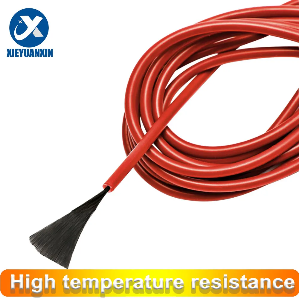 

12K 33ohm/m 3mm Silicone Carbon Fiber Heating Wire Heating Wire Electric Heating Wire Floor Heating Cable