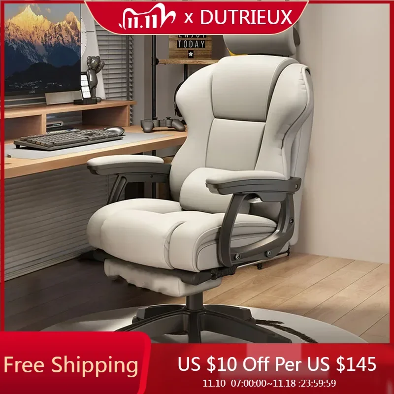 

Comfy Padding Office Chairs Wheels Pillow Mobile Swivel Office Chair Base Comfortable Silla Escritorio Office Furniture