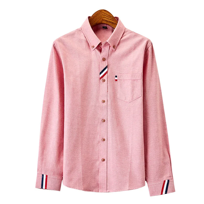 Male Clothing Shirt Men Men's Casual Blouse Fashion Shirts Streetwear Spring Autumn Korean Popular Streetdress Hombre Solid New