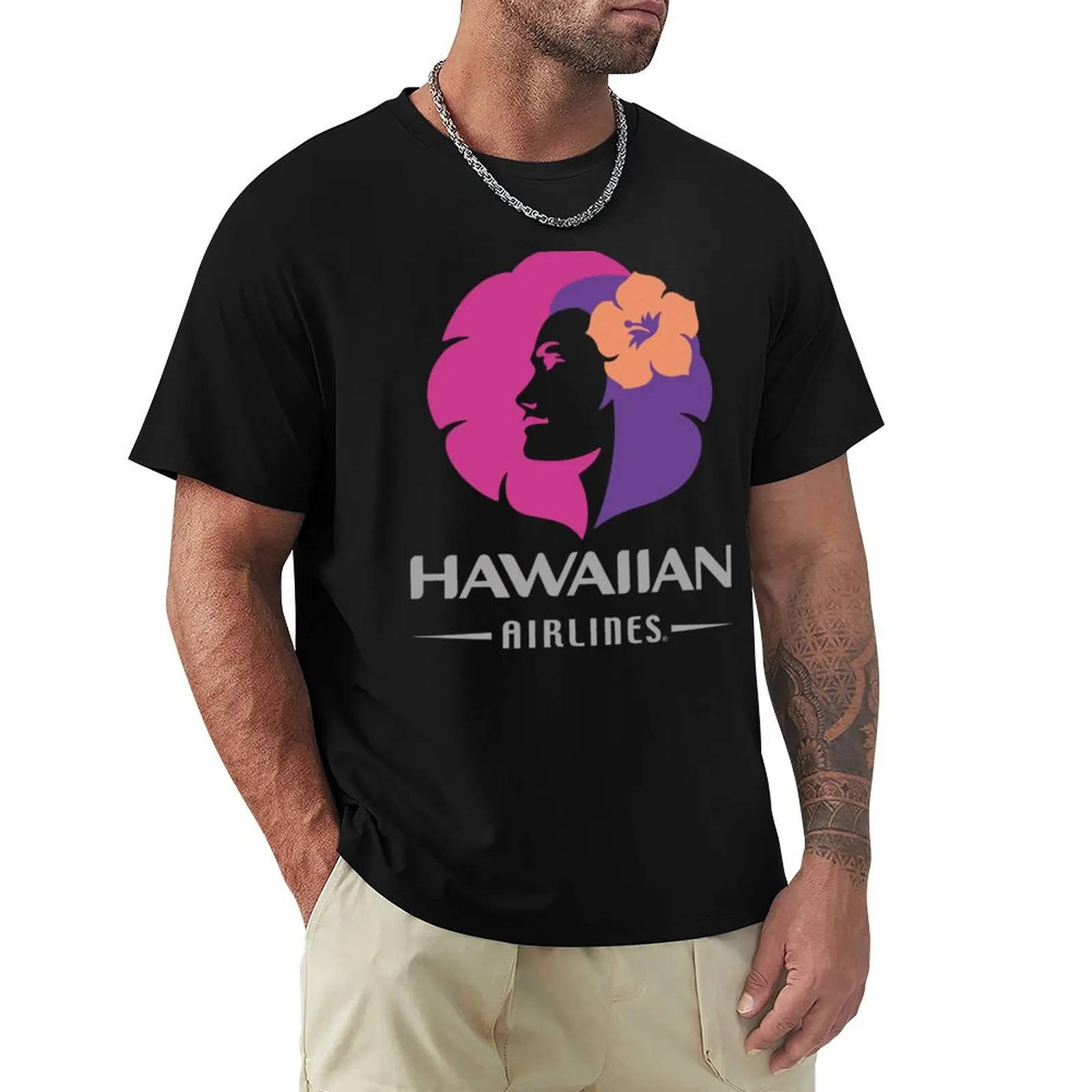 Hawaiian airlines Herc Travel End of Southern Summer Sale T-Shirt Lightweight Cooling Short Sleeve Tee