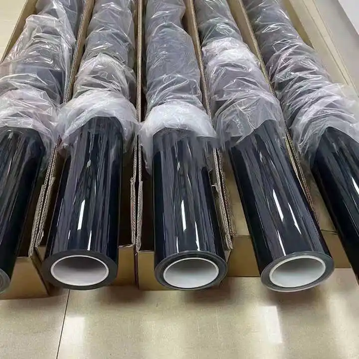 Película para Ventanas de Automóviles de 1.52mX30m y IR100% de Alta Claridad, Antideslumbrante, de 2 Capas, Película de Tinte para Ventanas, Película de Nanocerámica para Ventanas