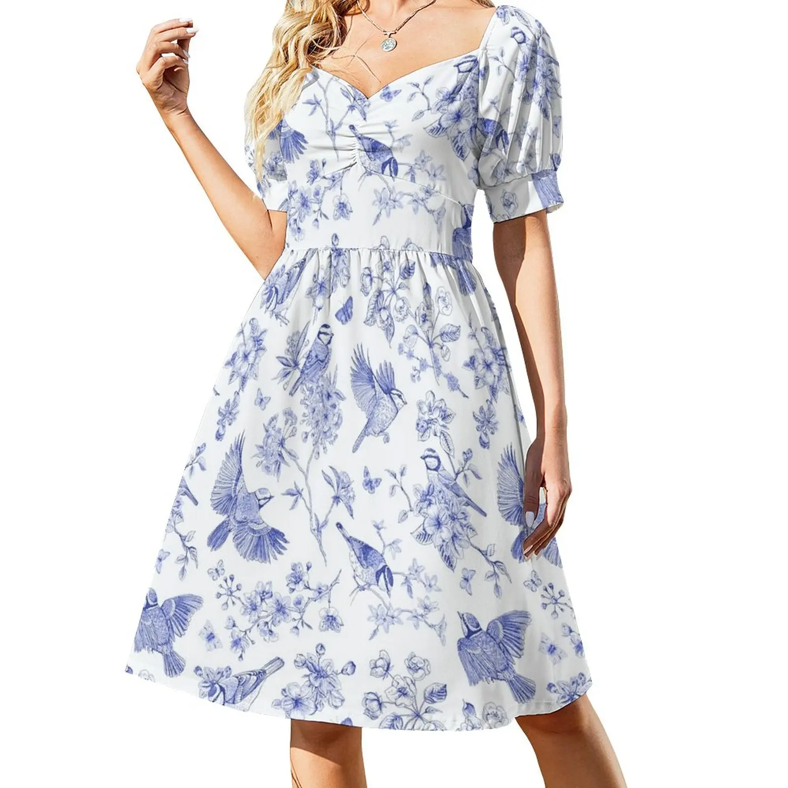 

Toile de Jouy Pattern Dress prom dress 2023 dress party evening elegant luxury celebrity Long dresses