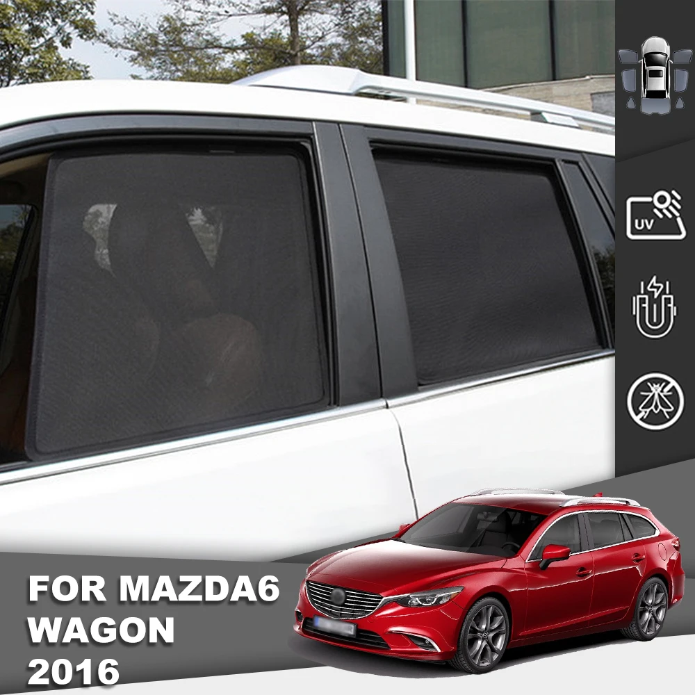 

For Mazda 6 Wagon Touring 2014-2021 Car Sunshade Visor Front Rear Windshield Frame Curtain Side Baby Window Sun Shade Shield