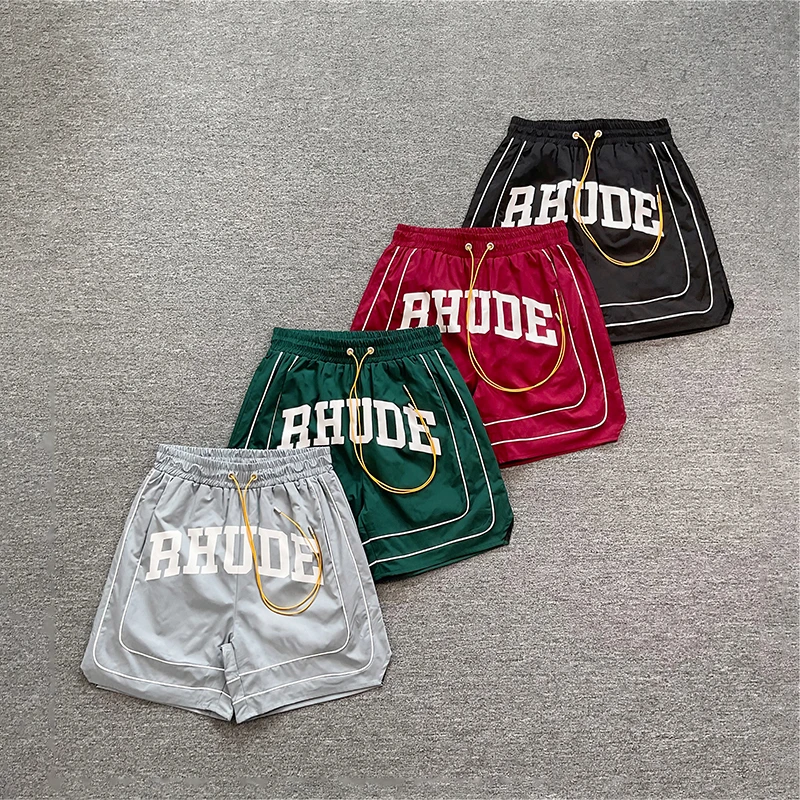 

2026 New Arrival American Fashion RHUDE Shorts Summer Loose Breathable Casual Shorts RHUDE Men's Shorts