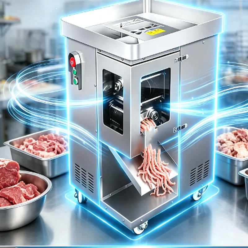 High Efficiency Meat Shredding Machine Stainless Steel Electric for Beef Chicken Pork Duck Meat Processing Machine