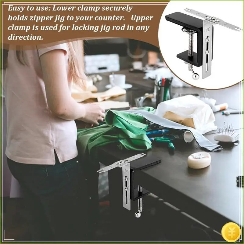Zipper Tool Sets 2 Pcs Sewing Zippers By The Yard For Sewing Coats DIY Zipper For Tailor Sewing Crafts