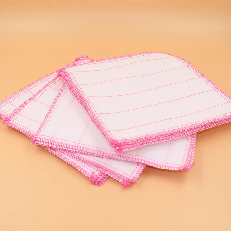 

High-Efficiency Anti-Grease Dish Cloth - Bamboo Fiber Kitchen Towel, Magic Cleaning Rag - Size 30x30cm