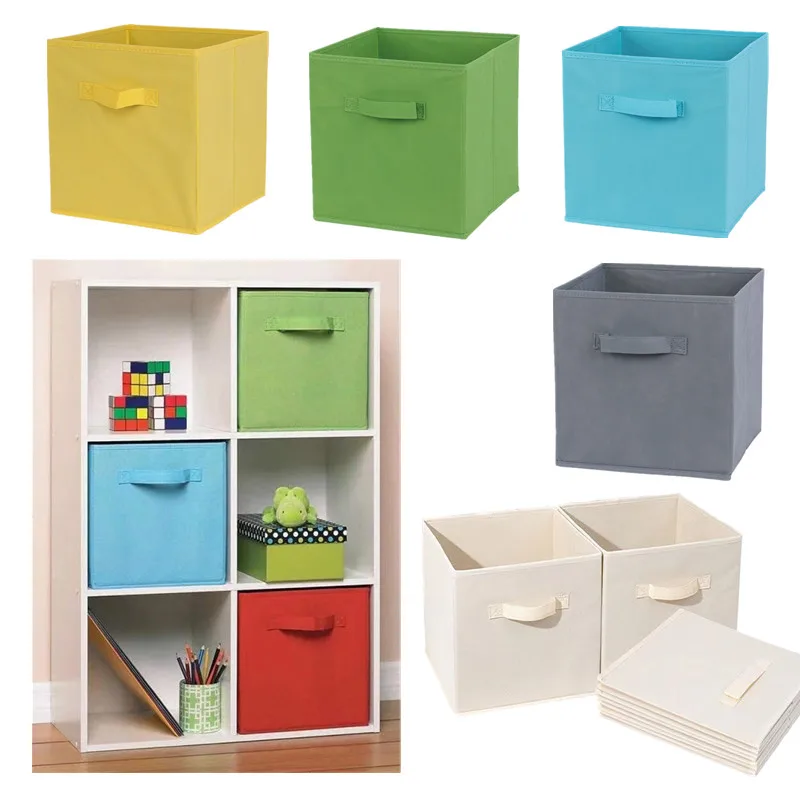 Non Woven Fabric Storage Bin Cabinet drawer organization,Home Supplies Clothing Underwear Storage box,Kid Toy Storage Organizer