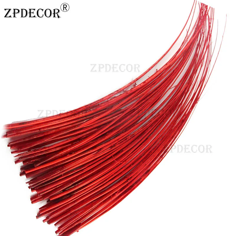 ZPDECOR Wholesale 40-60cm/16-24 Inch Dyed Ostrich Quill Spines