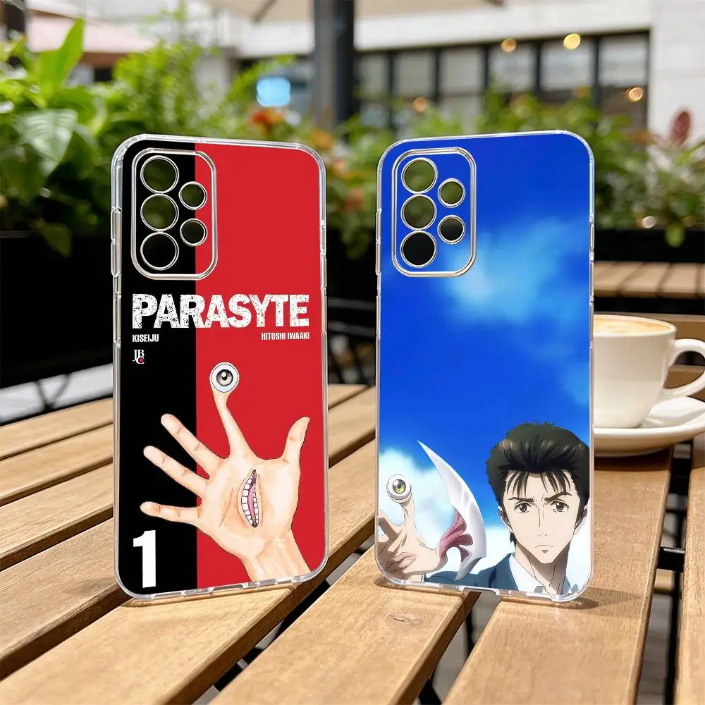 

Parasyte Phone Case For Samsung S25,S24,S21,S22,S23,S30,Ultra,S20,Plus,Fe Transparent Cover