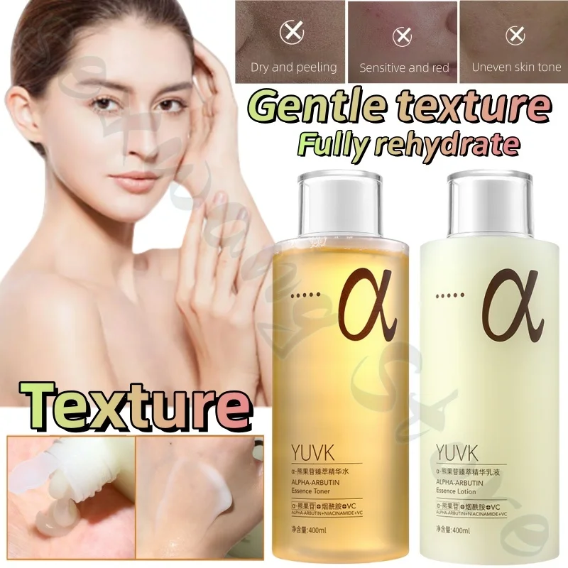 

Arbutin Niacinamide Toning Essence Water Lotion Moisturizing Refreshing Non-greasy Hydrating Relieves Dry and Rough Skin 400ml