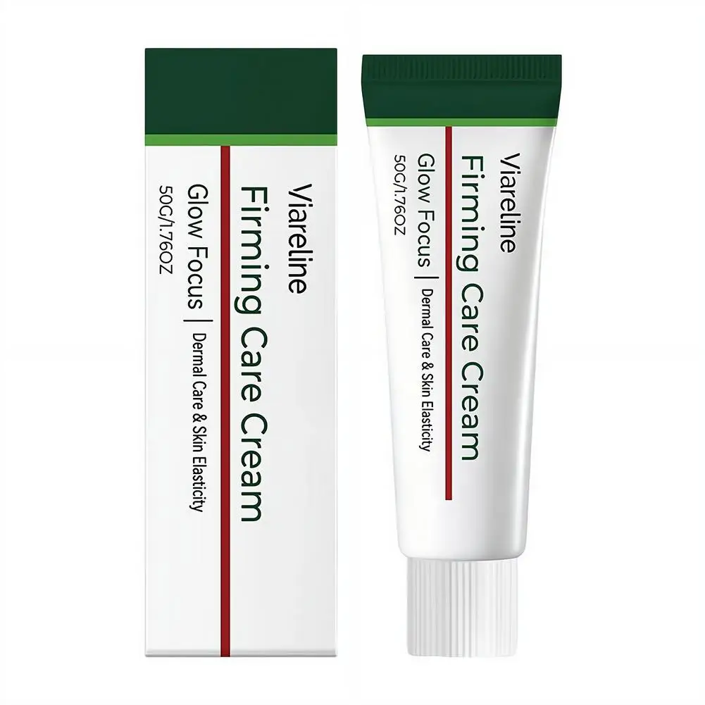 

Viareline Firming Care Cream 50ml Enhance Skin Elasticity Whitening Remove Wrinkles Lightweight Moisturizer For All Skin Types