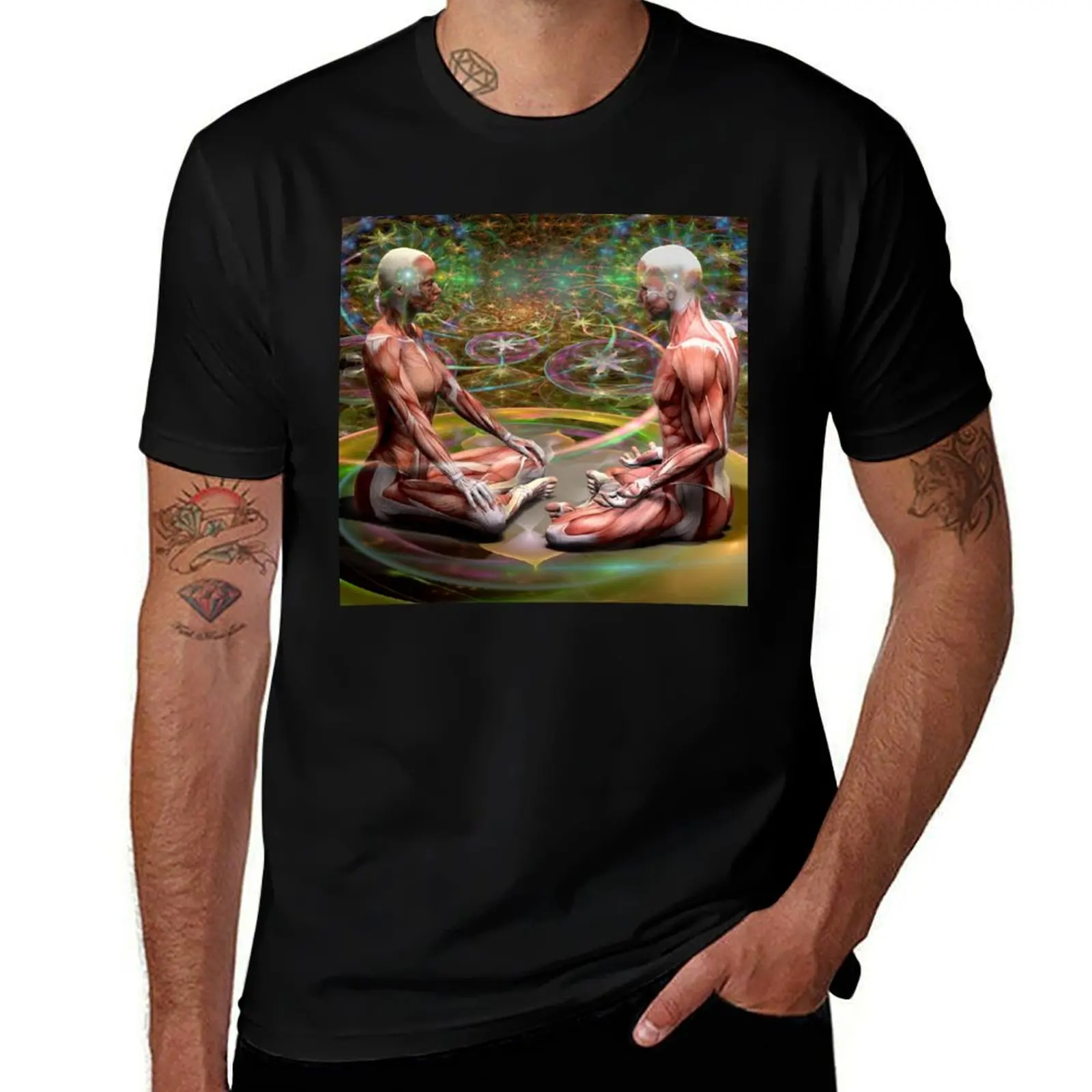 

Tantric Vision T-Shirt g man t shirts for men cotton t shirts man 100% T-Shirt