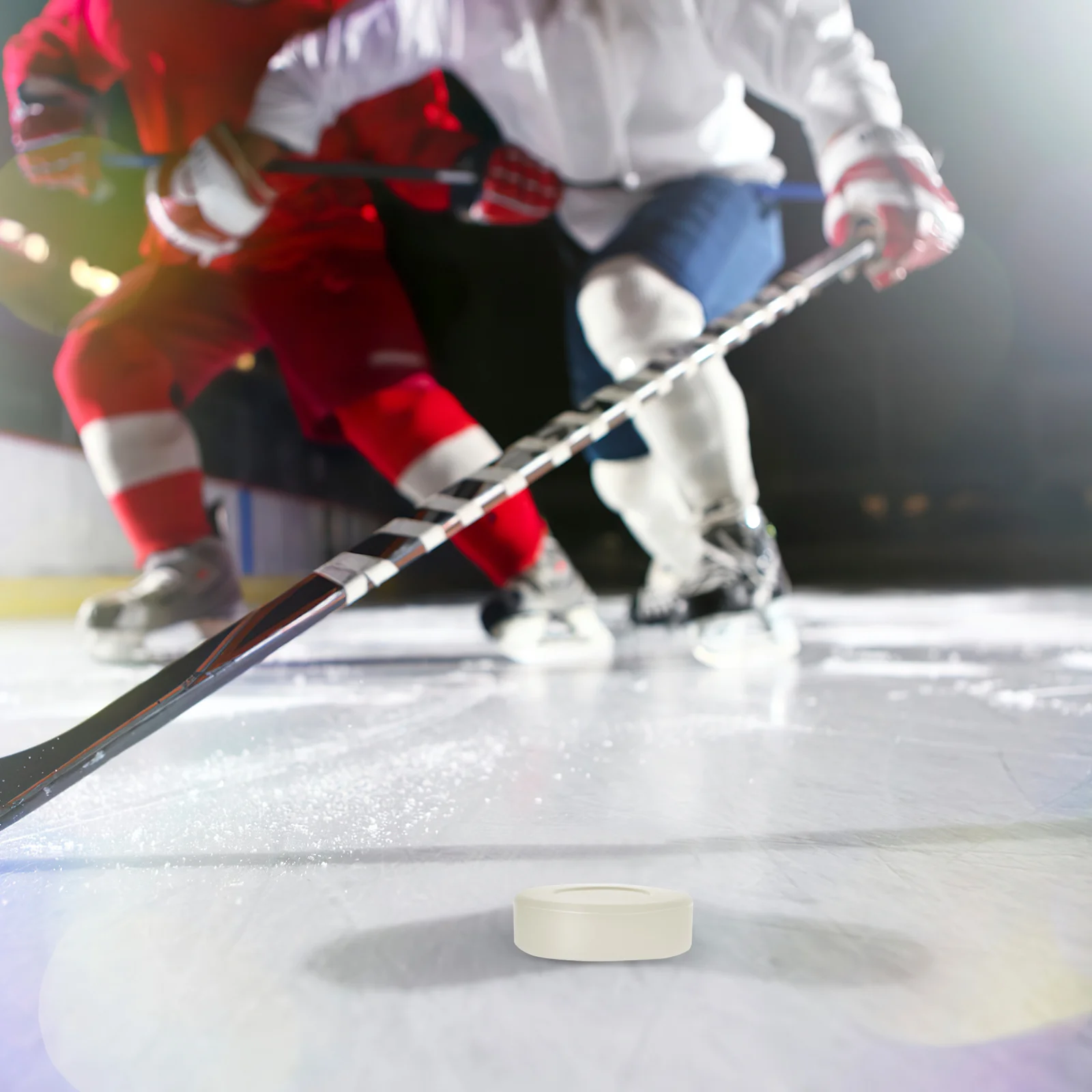 Pelotas de hielo redondas para Hockey, suministros para Juegos pequeños, discos deportivos de calle, placas portátiles, 3 piezas