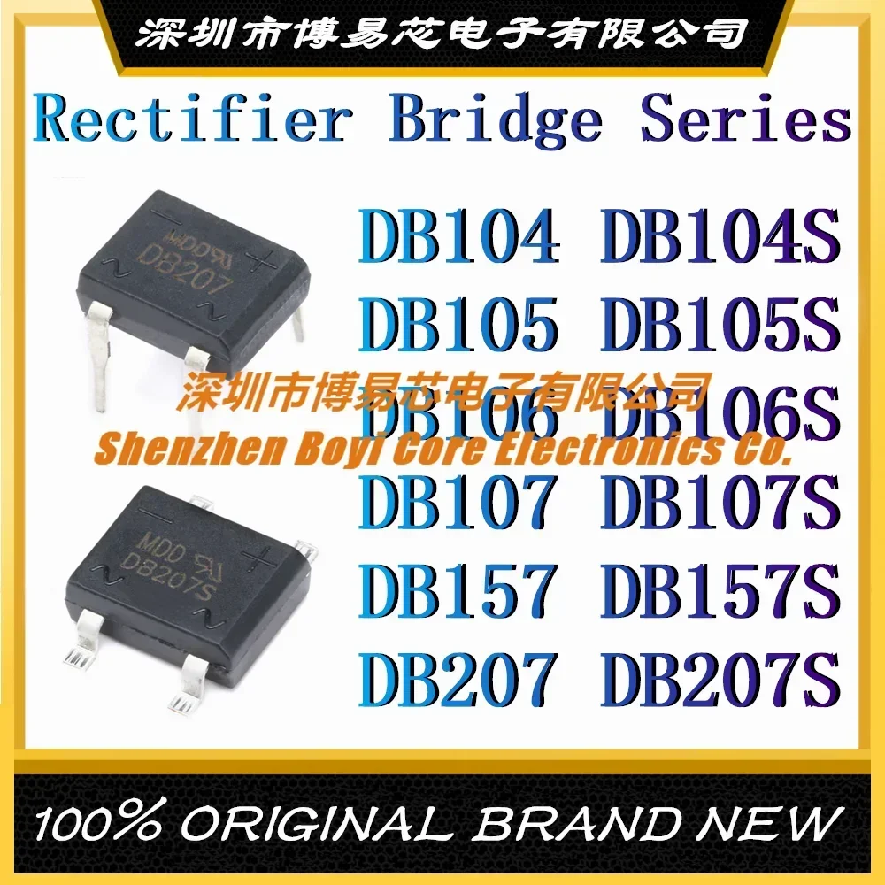 DB104 DB104S DB105 DB105S DB106 DB106S DB107 DB107S DB157 DB157S DB207 DB207S Rectifier Bridge Evaluation board