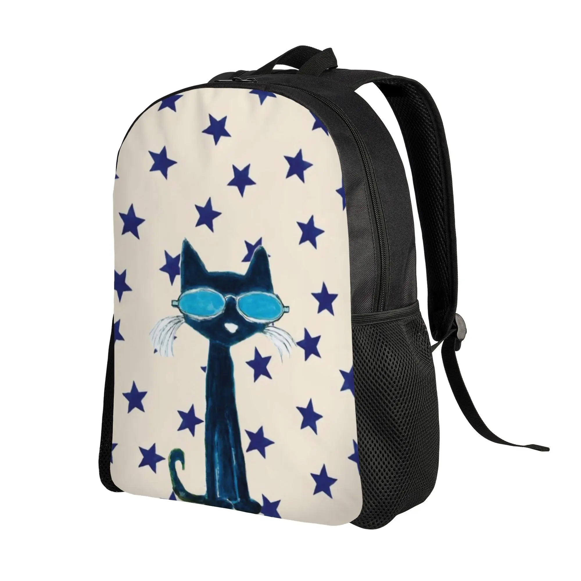 Petes Cartoon Cats Teenage Backpack Sports Student Work  Daypack for Men Women Laptop Computer Canvas Bags