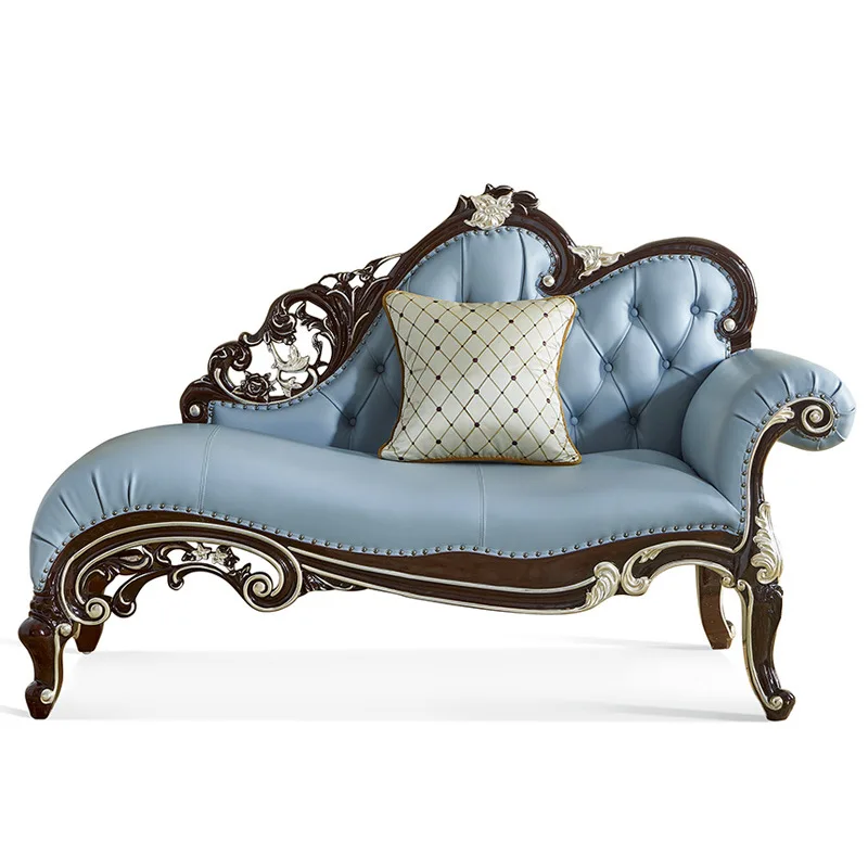 

European neoclassical concubine chair bedroom recliner living room beauty couch
