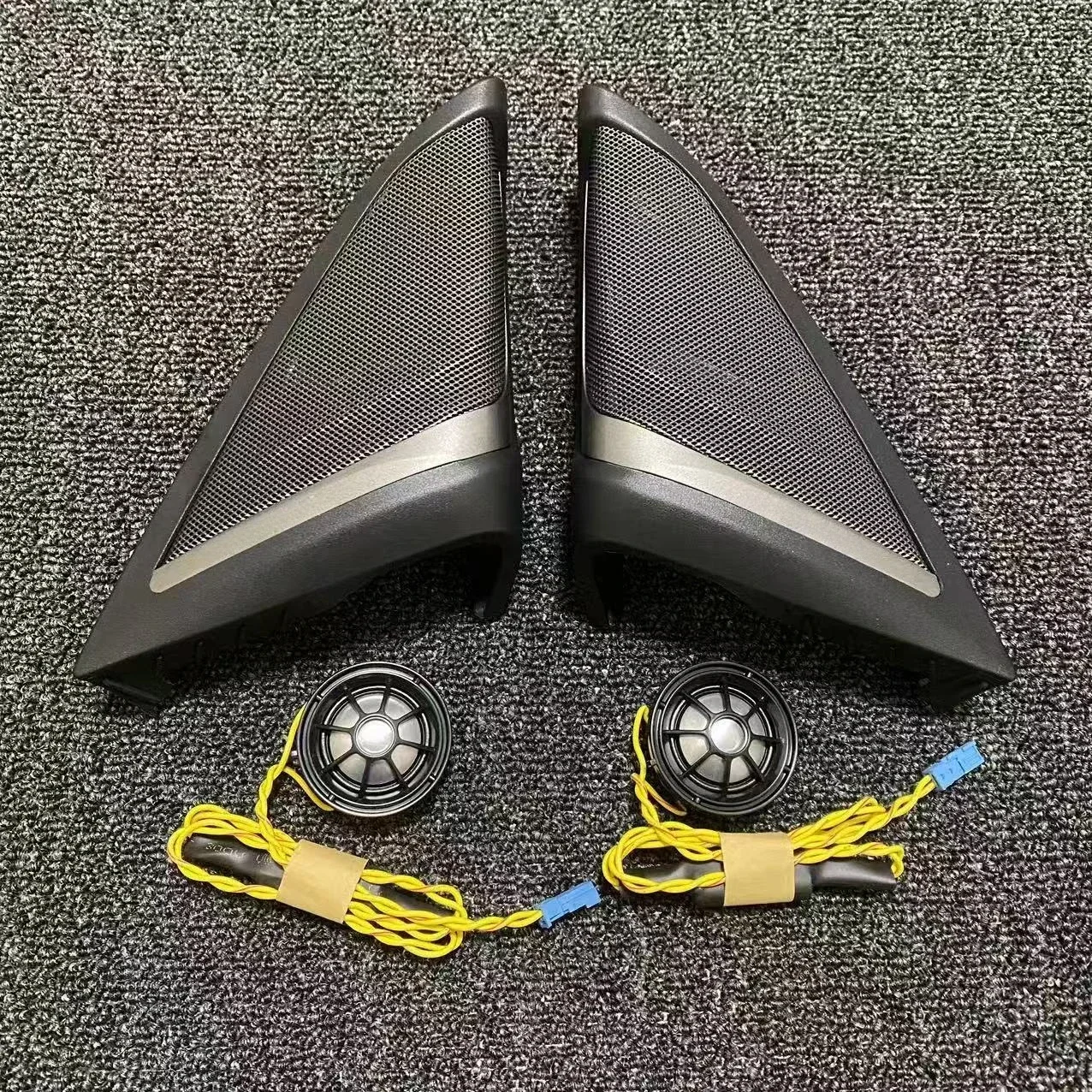 Głośniki do drzwi przednich Wysokiej jakości głośnik wysokotonowy do BMW G30 serii 5 Pokrywa Audio Trąbka Treble Horn Frame Trim Better Sound