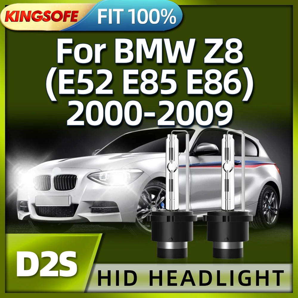 

Roadsun D2S Xenon Car Headlight Bulbs 6000K Light Lamp For BMW Z8 E52 E85 E86 2000 2001 2002 2003 2004 2005 2006 2007 2008 2009