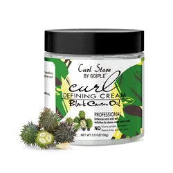 Goiple Curl Defining Cream with Castor Oil Controls Frizz Conditoning & Anti-Frizz Cream to Define Curly Textures Hair Enhancer