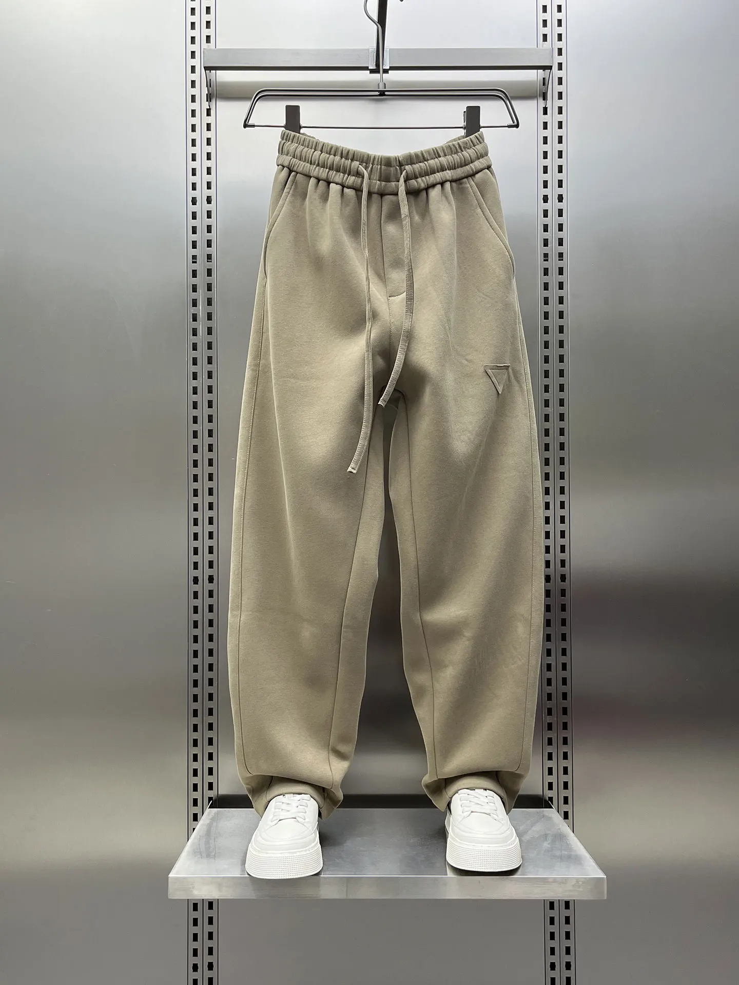 

Thiened Fce мужские повседневные брюки осень-зима прямые брюки свободного покроя спортивные спортивные штаны модный бренд молодежные активные сле