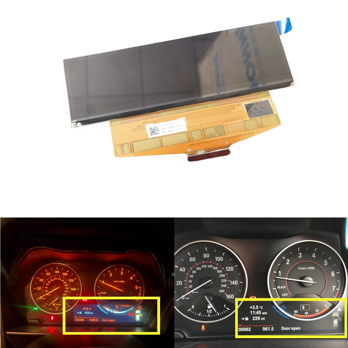 

Dashboard Instrument Cluster LCD Display for BMW F22 220d TM057XFHP01-00 A2c02022800 A4P835009Q029