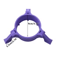 Purple 9cm