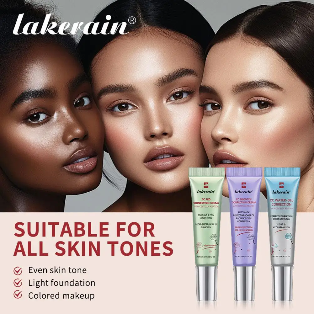 CC Cream – fond de teint coréen à haute couverture, couleur changeante, liquide de maquillage, protection de la peau, pour le visage