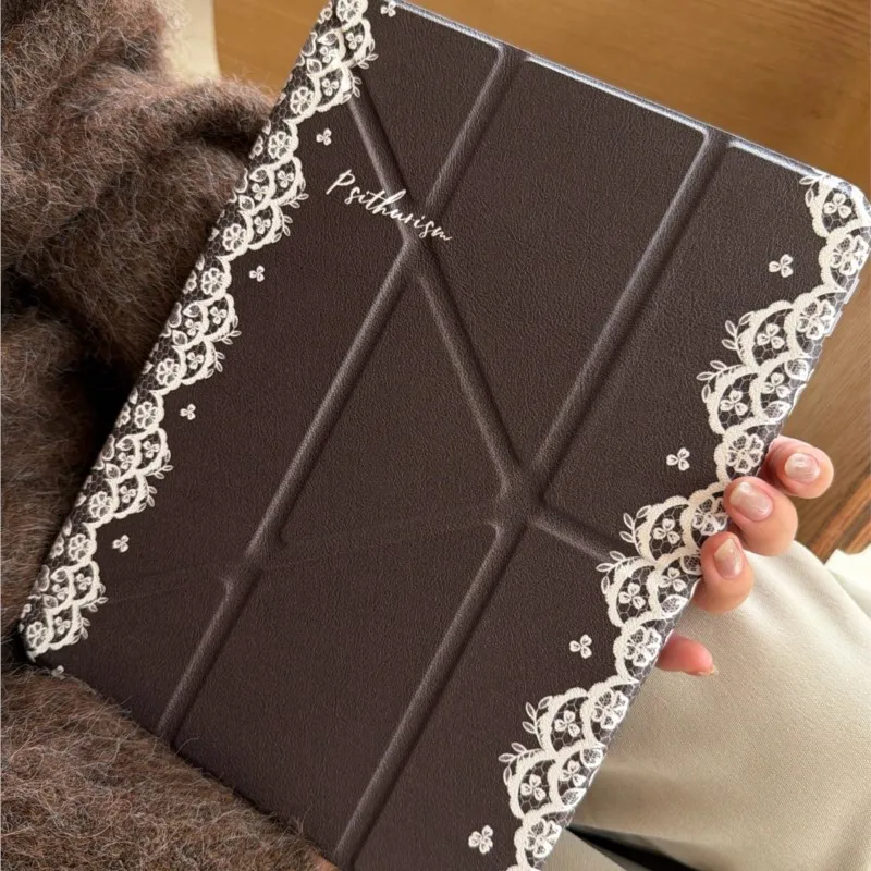 

Чехол для планшета в Европе и Америке с гнездом для ручки для ipad Air 3th 4th 5th 6th 7th Pro Air 2024 2025 A16 11 "12,9" 13 "10,2" 10,5 "10,9"