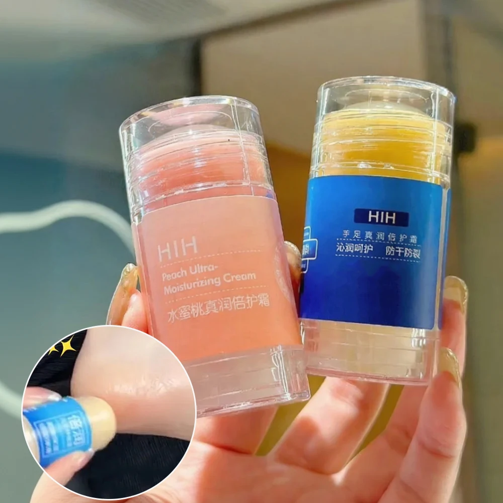 

35g Anti Cracking Vaseline True Moisturizing Protection Cream Winter Foot Care Orange Peach Hand Moisturizing Stick Foot Cream