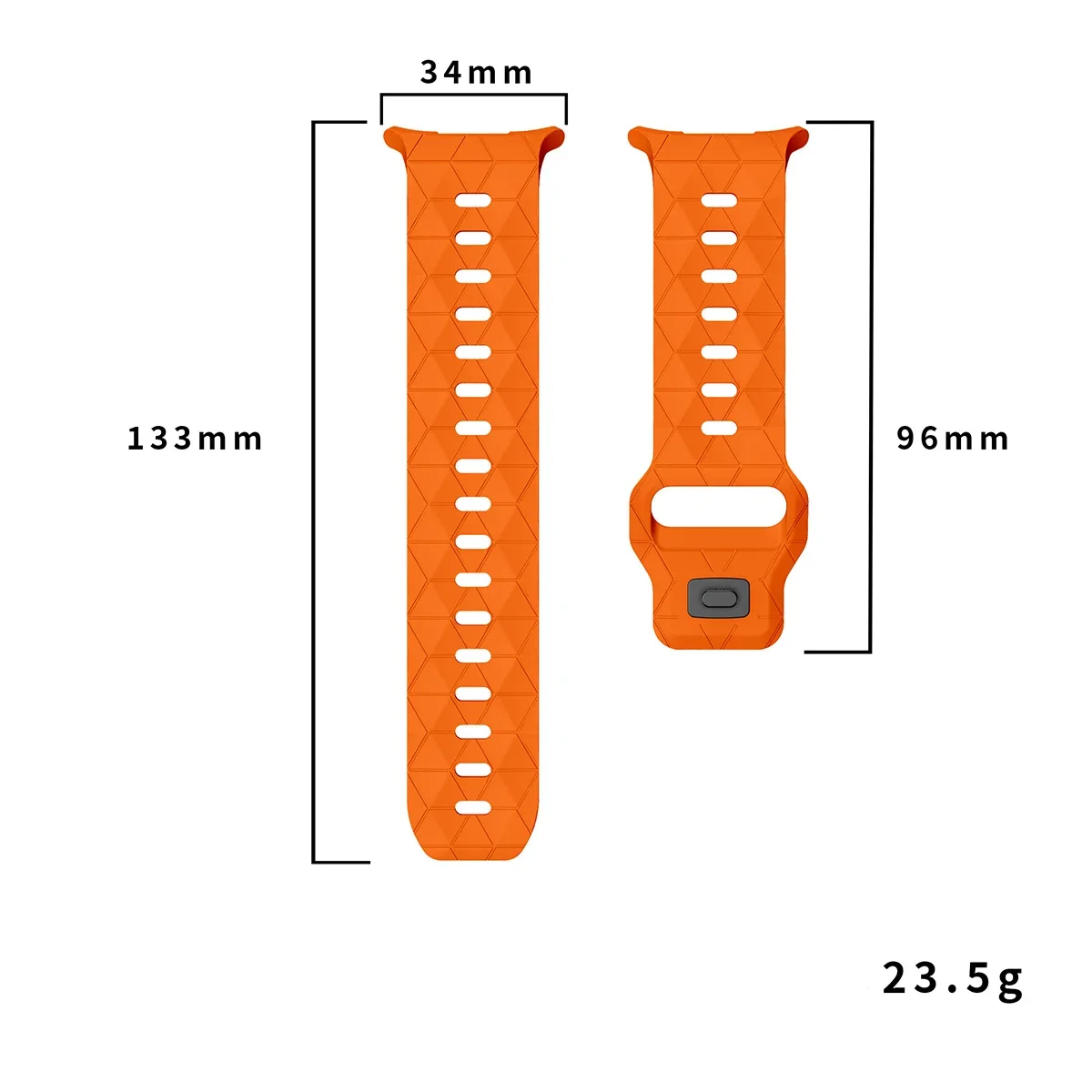 Tali jam tangan Samsung Galaxy Watch 7, tali olahraga silikon 47mm Ultra Band kompatibel untuk Galaxy Watch