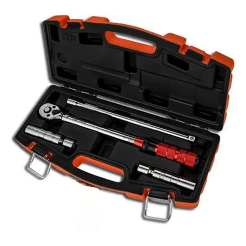 

Professional Auto Repair Socket Set Hand Tool Set Combination Torque Wrench Set with Plastic Toolbox