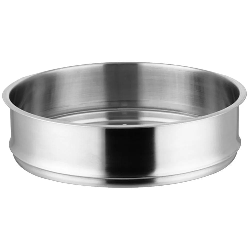 

Корзина для пароварки из нержавеющей стали с круглым отверстием, равномерное распределение тепла, можно мыть в посудомоечной машине, кухонные принадлежности для приготовления пищи, корзина для еды на пару