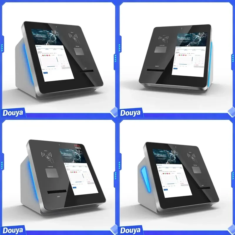 Self Service Kiosk Ticket Printing Machine and QR Scanner
