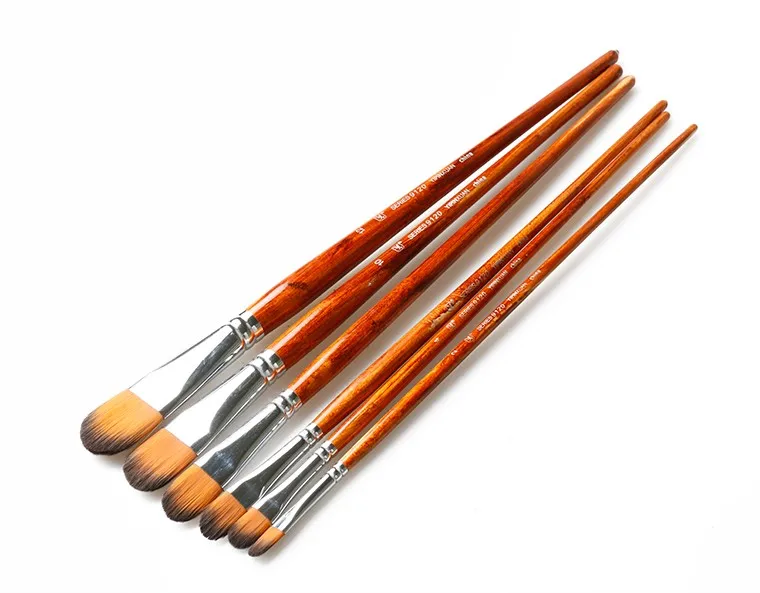 Giorgione Nylon Hair Oil Paint Brushes Products Arts And Crafts Copper Tube In Art