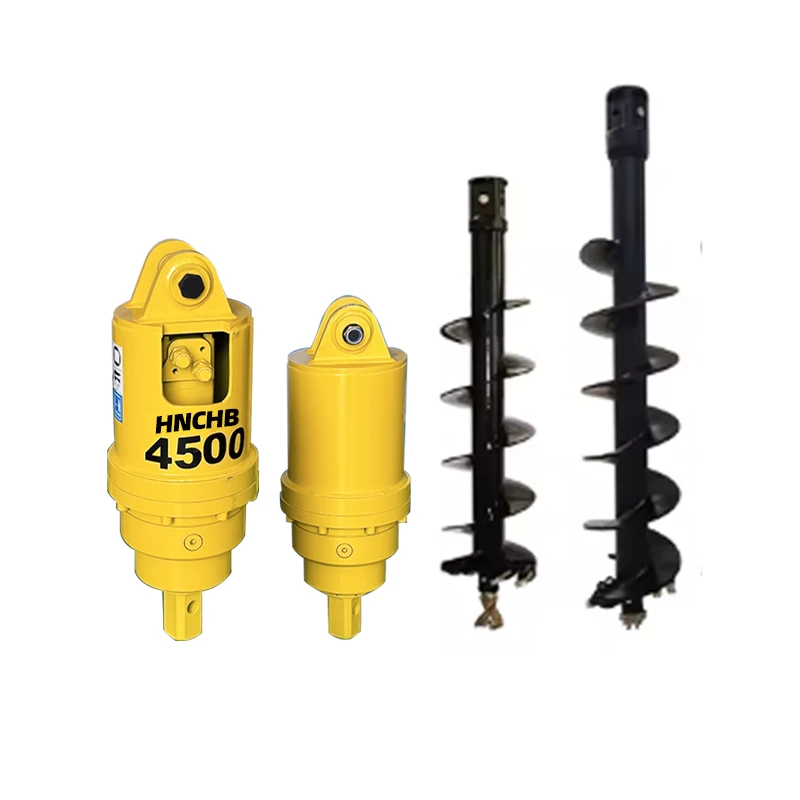 Column Digger Drilling Machine HNC4500 Model 5000NM Torque Q345B Material