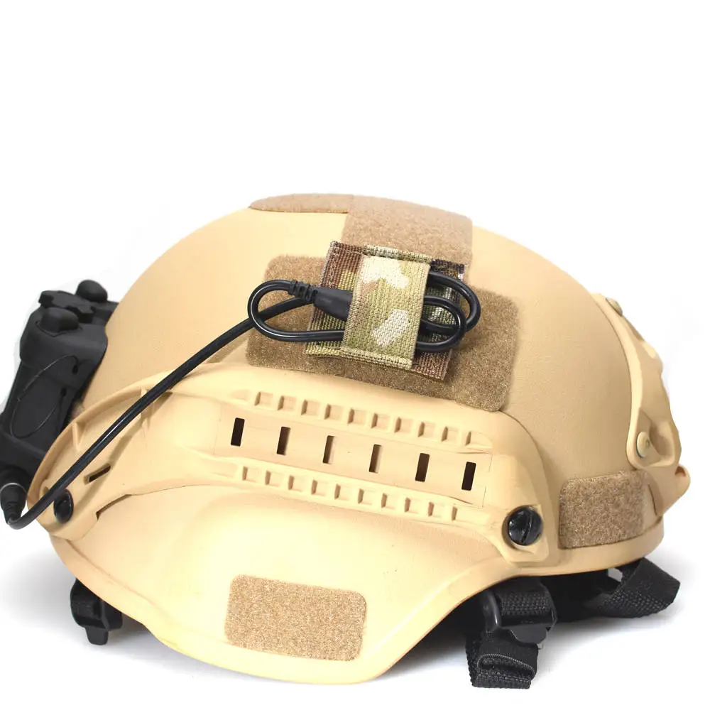 Arnés NVG táctico casco con cable intercomunicación profesional - imagen 5