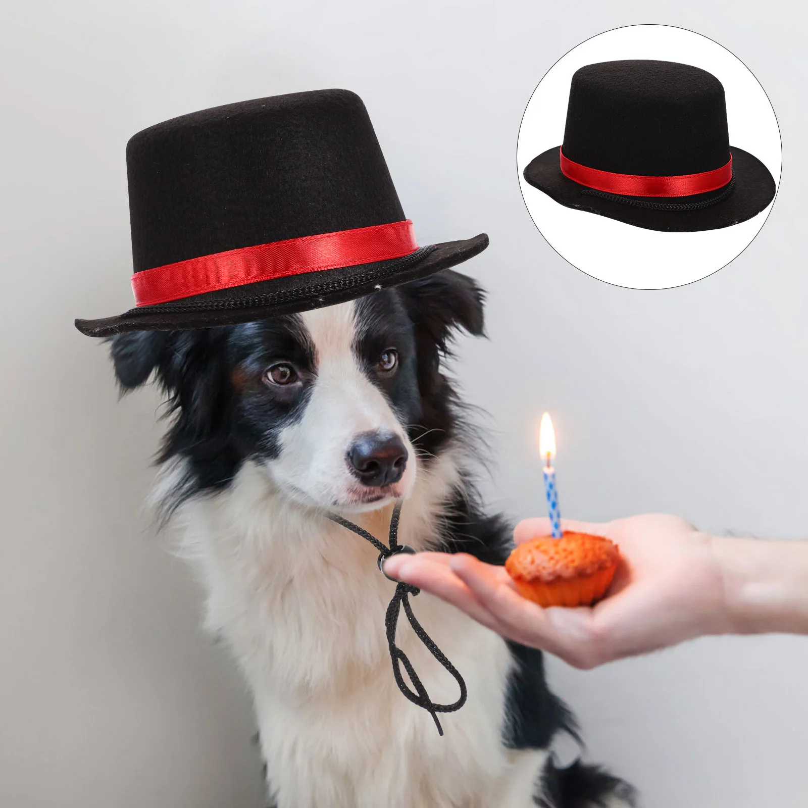 Decorar sombrero para mascotas sombreros para perros Top para tela traje de béisbol perros hogar gato Bowler