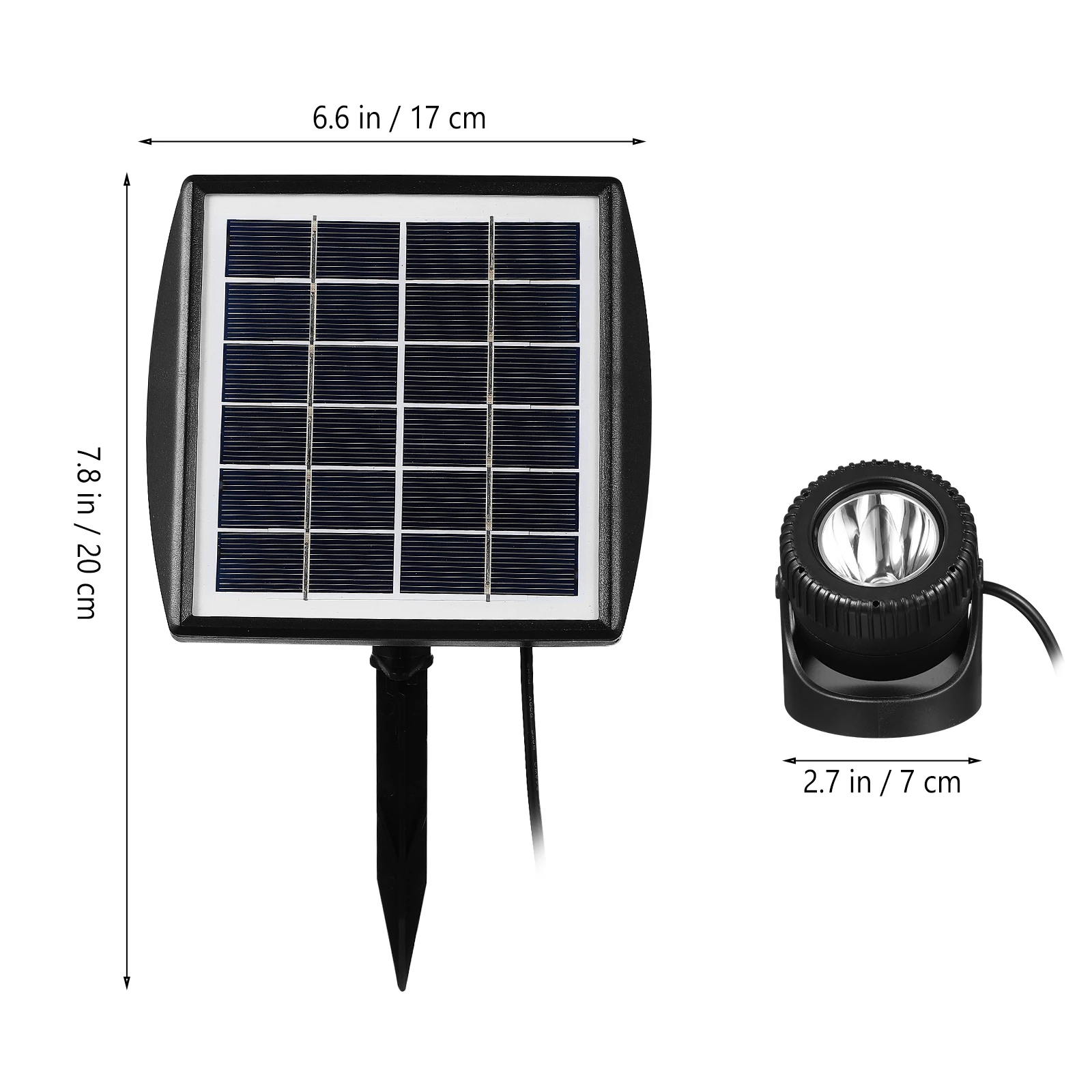 

Solar Powered Submersible LED Lights 6V 2W IP68 Waterproof Multicolor Pond Fountain Garden Pool Landscape Lighting Solar Pond