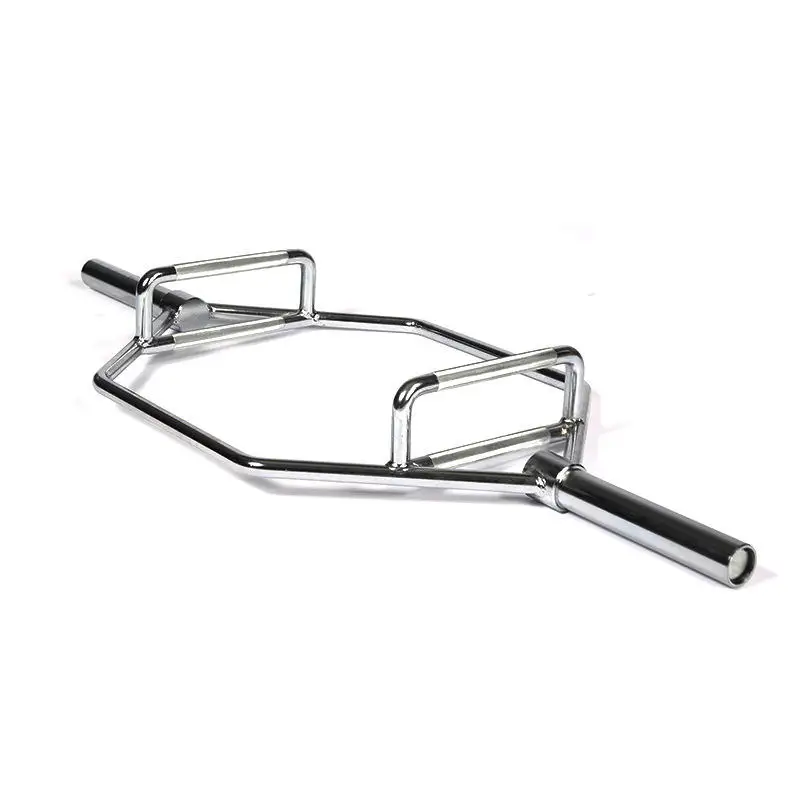 Factory Direct Custom Logo 20KG Chrome or Black Hex Trap Barbell Bar for Squats Deadlifts 700 LB Max Loadingpromote sales