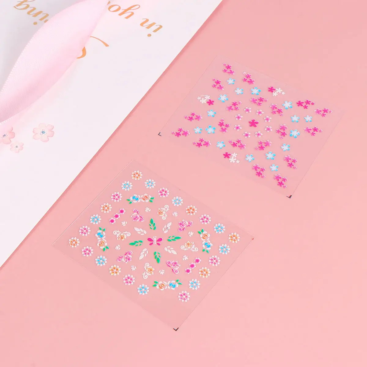 

50 шт. черных наклеек для ногтей, креативные наклейки для дизайна ногтей своими руками, украшения для женщин, подарок на день рождения, для вечеринок