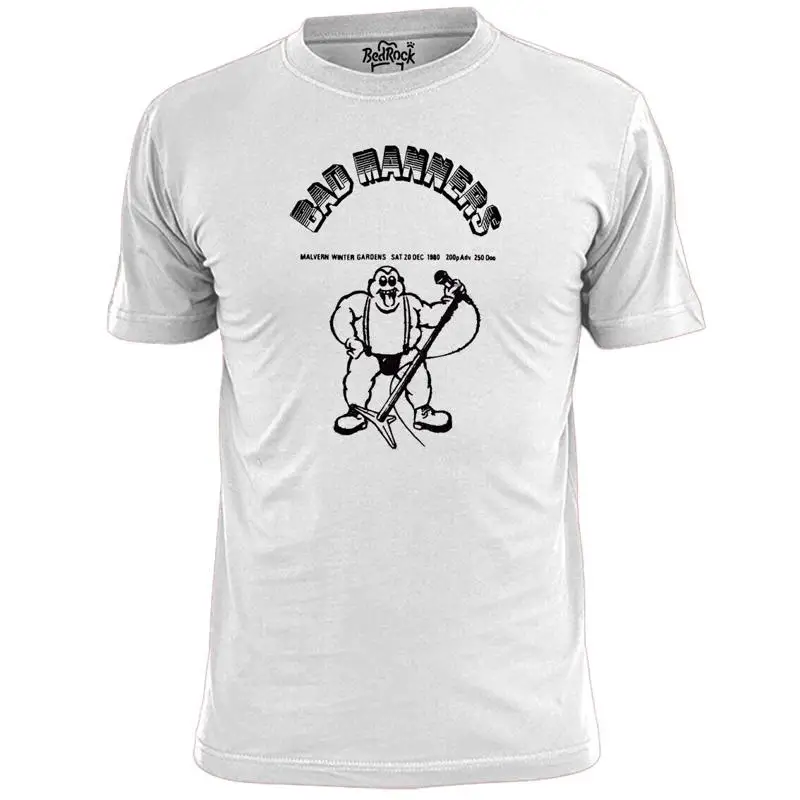 Мужская футболка с плакатом Bad Manners Malvern, Ska 2-цветная специальная футболка Madness